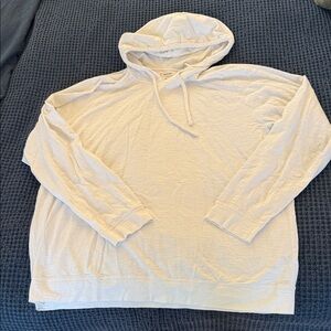 Vince Men's Cream Hoodie